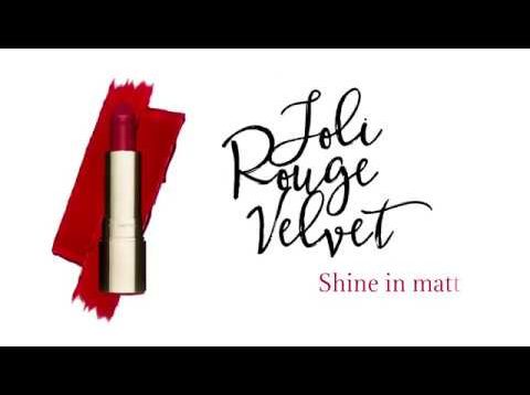 Clarins Joli Rouge Velvet – Shine in matte