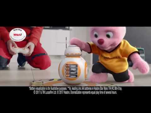 Duracell | Star Wars • The Last Jedi | Battle the dark side with BB-8 and your lightsaber toy